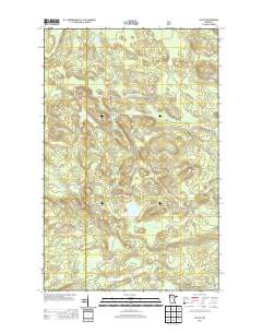 Ray SE 2013 topographic map thumbnail