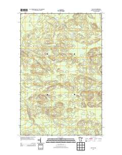 Ray SW 2013 topographic map thumbnail