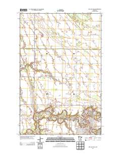 Red Lake Falls 2013 topographic map thumbnail