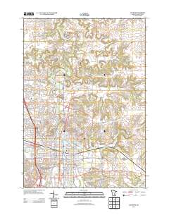 Rochester 2013 topographic map thumbnail