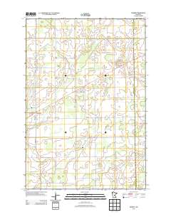 Ronneby 2013 topographic map thumbnail