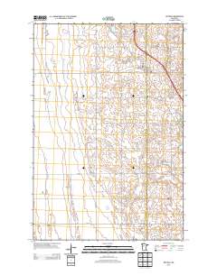 Rothsay 2013 topographic map thumbnail