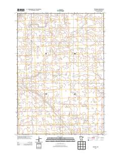 Rowena 2013 topographic map thumbnail