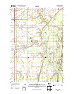 Rush City 2013 topographic map thumbnail