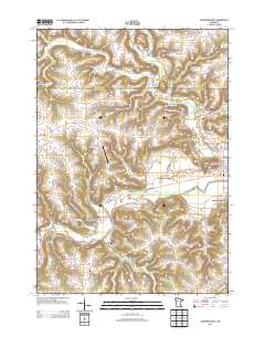 Rushford West 2013 topographic map thumbnail