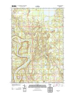 Saginaw 2013 topographic map thumbnail