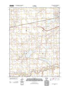 Saint James West 2013 topographic map thumbnail