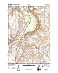 Saint Peter 2013 topographic map thumbnail