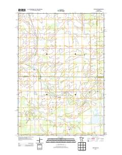 Santiago 2013 topographic map thumbnail