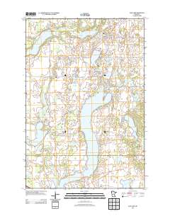 Sauk Lake 2013 topographic map thumbnail