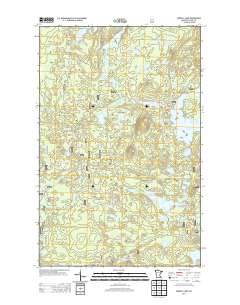 Sawbill Camp 2013 topographic map thumbnail