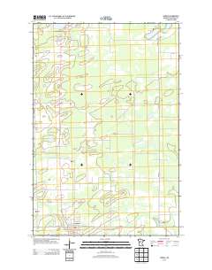 Sebeka 2013 topographic map thumbnail