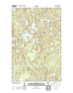Shell Lake 2013 topographic map thumbnail