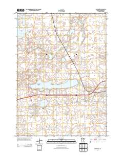Sherburn 2013 topographic map thumbnail