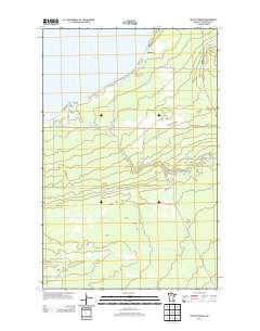 Shotley Brook 2013 topographic map thumbnail