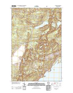 Silver Bay 2013 topographic map thumbnail