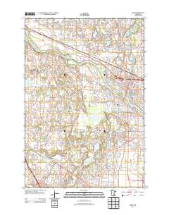 Anoka 2013 topographic map thumbnail