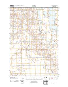 Artichoke Lake 2013 topographic map thumbnail