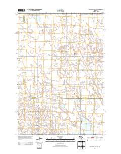Artichoke Lake NW 2013 topographic map thumbnail