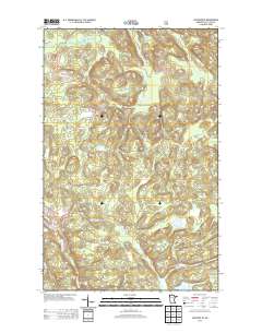 Ash River SE 2013 topographic map thumbnail