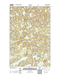 Astrid Lake 2013 topographic map thumbnail