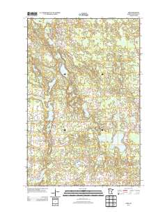 Aure 2013 topographic map thumbnail