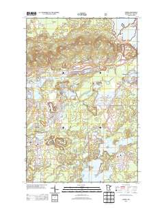 Aurora 2013 topographic map thumbnail