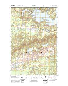 Babbitt 2013 topographic map thumbnail