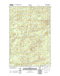 Babbitt SW 2013 topographic map thumbnail