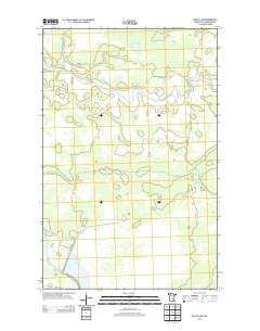 Bailey Lake 2013 topographic map thumbnail