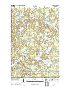Balsam Lake 2013 topographic map thumbnail