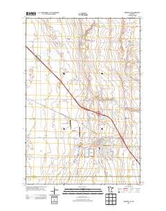 Barnesville 2013 topographic map thumbnail