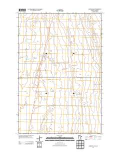 Barnesville SW 2013 topographic map thumbnail