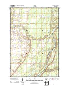Bass Creek 2013 topographic map thumbnail