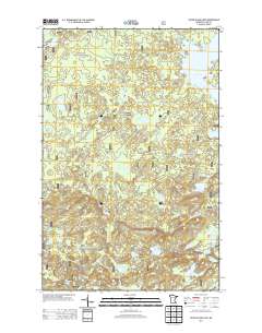 Silver Island Lake 2013 topographic map thumbnail