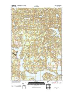 Skunk Lake 2013 topographic map thumbnail