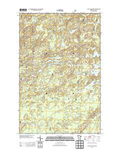 Slate Lake West 2013 topographic map thumbnail