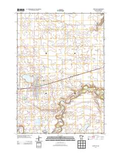 Sleepy Eye 2013 topographic map thumbnail