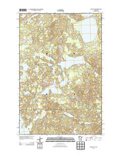 Snider Lake 2013 topographic map thumbnail