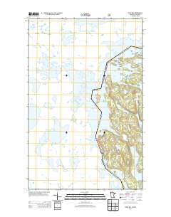 Snow Bay 2013 topographic map thumbnail
