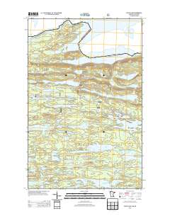 South Lake 2013 topographic map thumbnail
