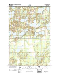 Spirit Lake 2013 topographic map thumbnail