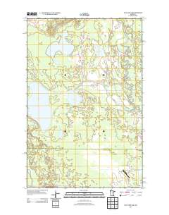 Split Hand Lake 2013 topographic map thumbnail