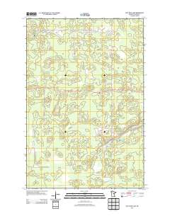 Split Rock Lake 2013 topographic map thumbnail