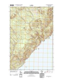 Split Rock Point 2013 topographic map thumbnail