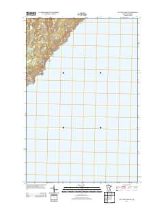 Split Rock Point NE 2013 topographic map thumbnail