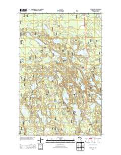 Spring Lake 2013 topographic map thumbnail
