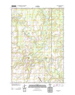 Staples NE 2013 topographic map thumbnail