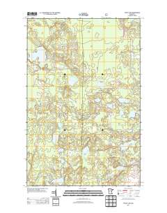 Stingy Lake 2013 topographic map thumbnail