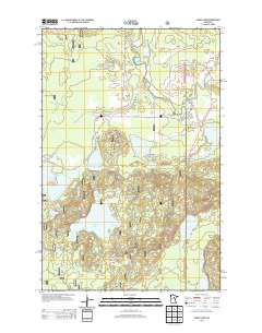 Sugar Lake 2013 topographic map thumbnail